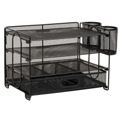 Mind Reader Mesh Desk Organizer, 9