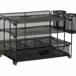 Mind Reader Mesh Desk Organizer, 9