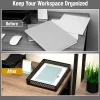Mind Reader Metal Letter-Size Paper Tray, 2-1/4”H x 12-3/4”W x 9-3/4”D, Black, Total Qty 1
