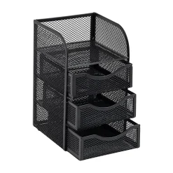 Mind Reader Mini Desk Supplies Office Supplies Organizer, 8