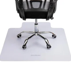 Mind Reader Office Chair Mat with Carpet Gripper, PVC,1/16”H x 35-1/2”W x 47-1/2”D, Clear