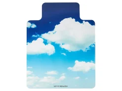 Mind Reader Polycarbonate Office Chair Mat For Hard Floor, 47-1/4