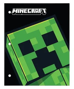 Minecraft 2-Pocket Paper Folder, 11.75" x 9.5"