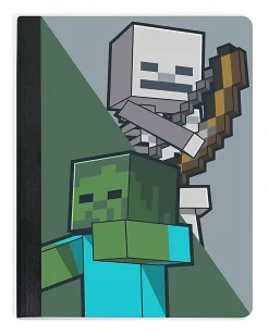 Minecraft Wide Ruled Composition Notebook, 9.5" x 7.25", 100 Sheets