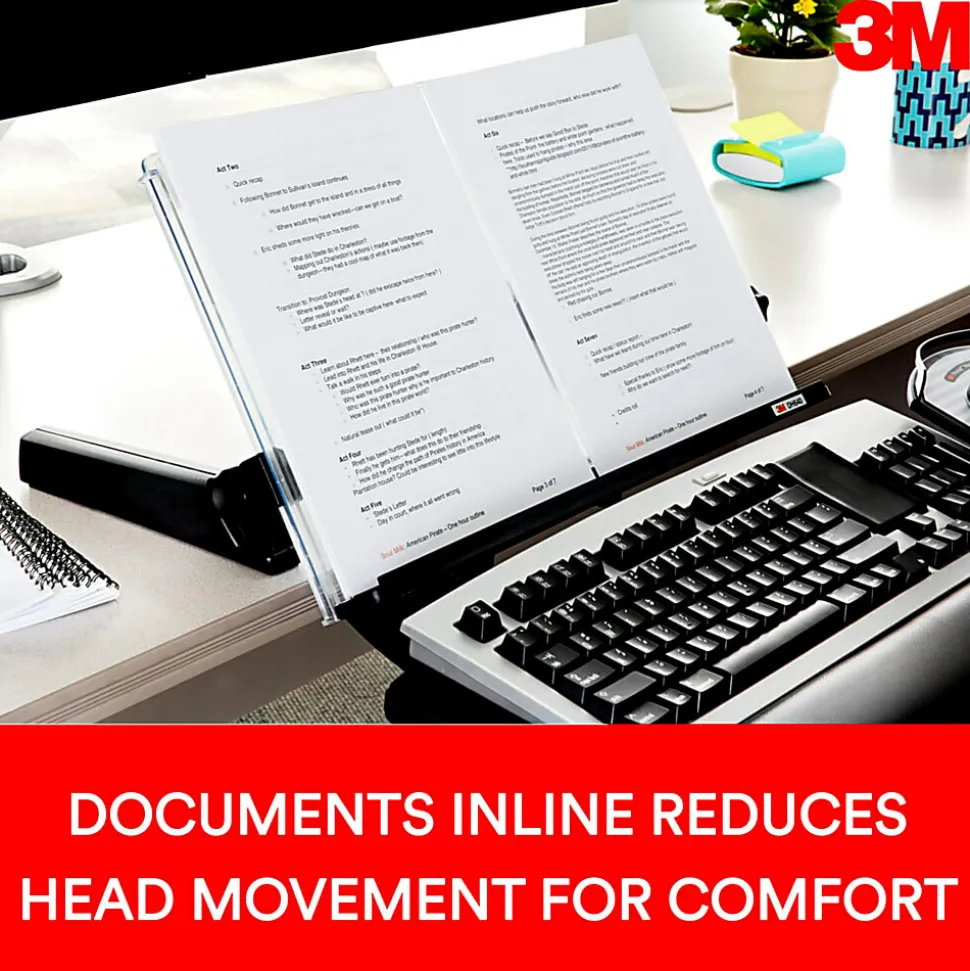 3M™ In-Line Adjustable Document Holder