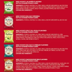 Miss Vickie's Kettle Cooked Chips, Box Of 30 Bags