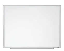 3M Magnetic Dry Erase Whiteboard, 72" x 48", Aluminum Frame With Silver Finish