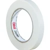 3M™ 2600 Masking Tape, 3" Core, 0.75" x 180', White, Case Of 48