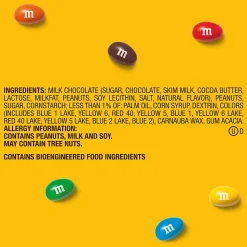 M&M's® Milk Chocolate Peanut Candies Jar, 62 Oz