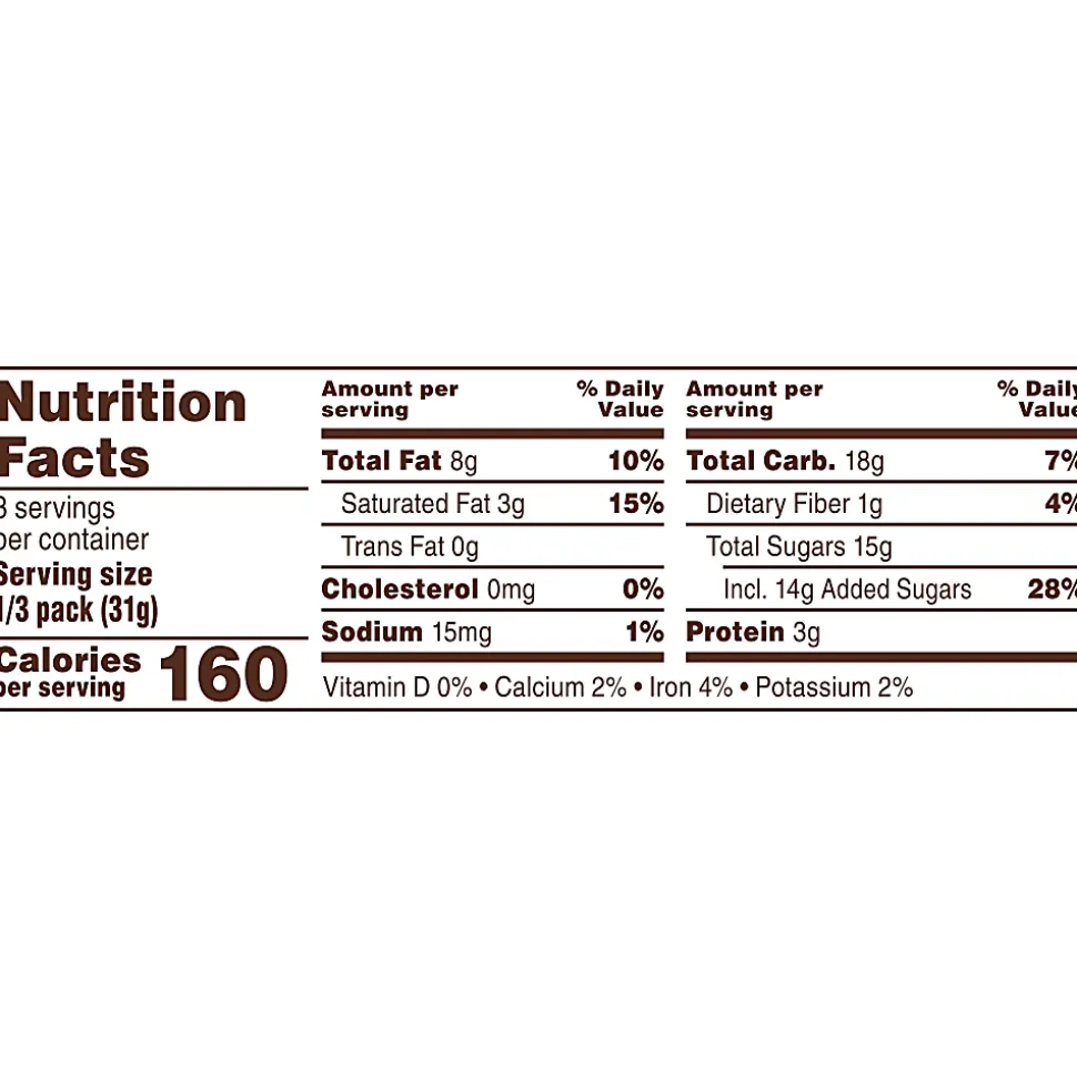 M&M's® Peanut Chocolate Candies, 3 Oz Bag