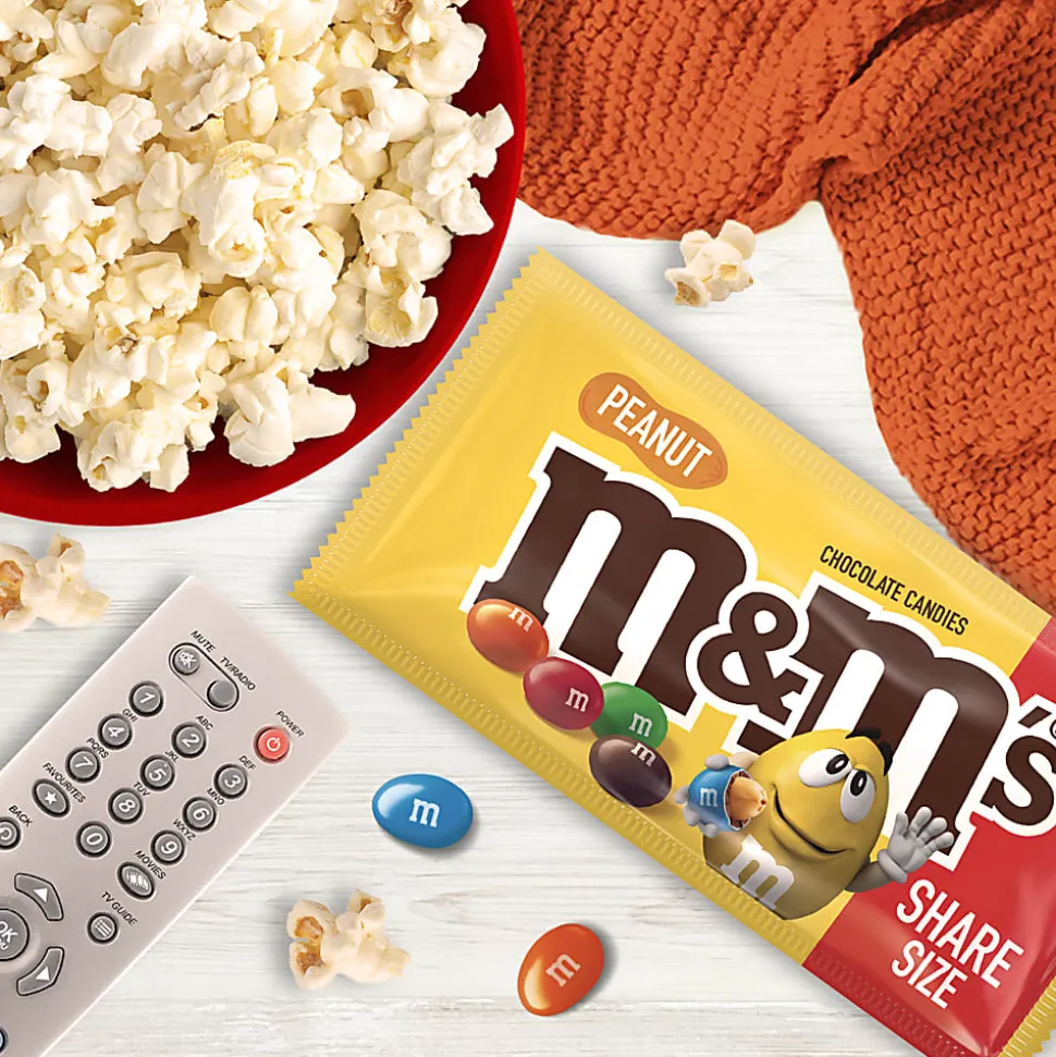 M&M's® Peanut Chocolate Candies, 3 Oz Bag