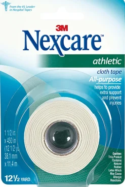 3M™ Nexcare™ Athletic Cloth Tape, 1 1/2" x 10 Yd.