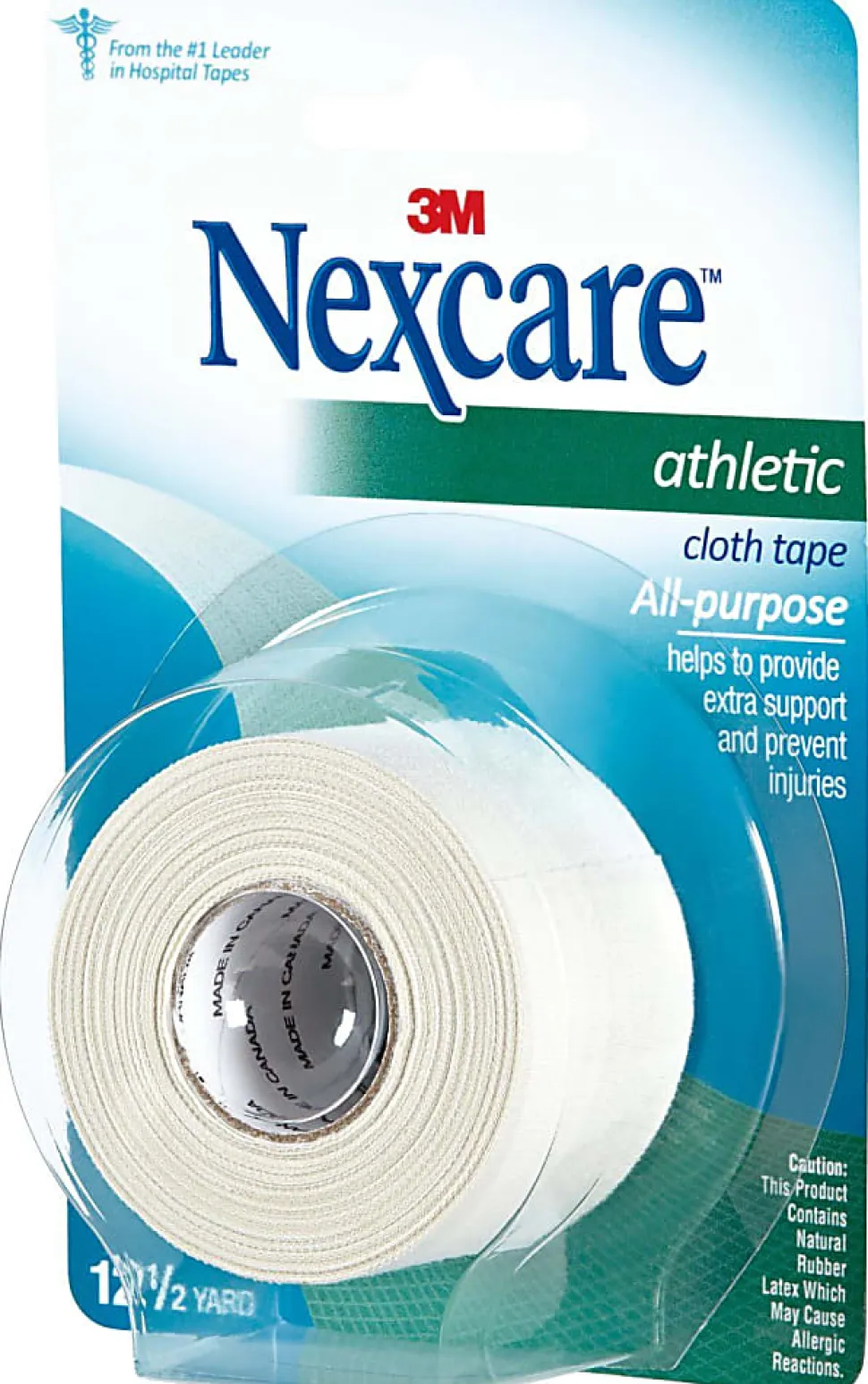 3M™ Nexcare™ Athletic Cloth Tape, 1 1/2" x 10 Yd.