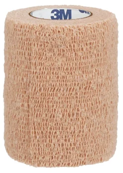 3M™ Nexcare™ Coban™ Self-Adherent Bandages, 3"x 5 Yd. Stretched, Tan