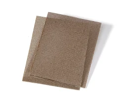 3M™ Niagara™ 200N Griddle Screens, 4" x 5 1/2", Brown, 20 Pads Per Pack, Case Of 10 Packs