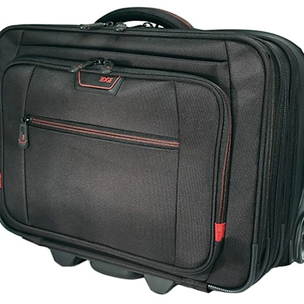 Mobile Edge Travel/Luggage Case for 13" to 17.3" iPhone Notebook - Black, Red - 1680D Ballistic Nylon Body - MEPRC1