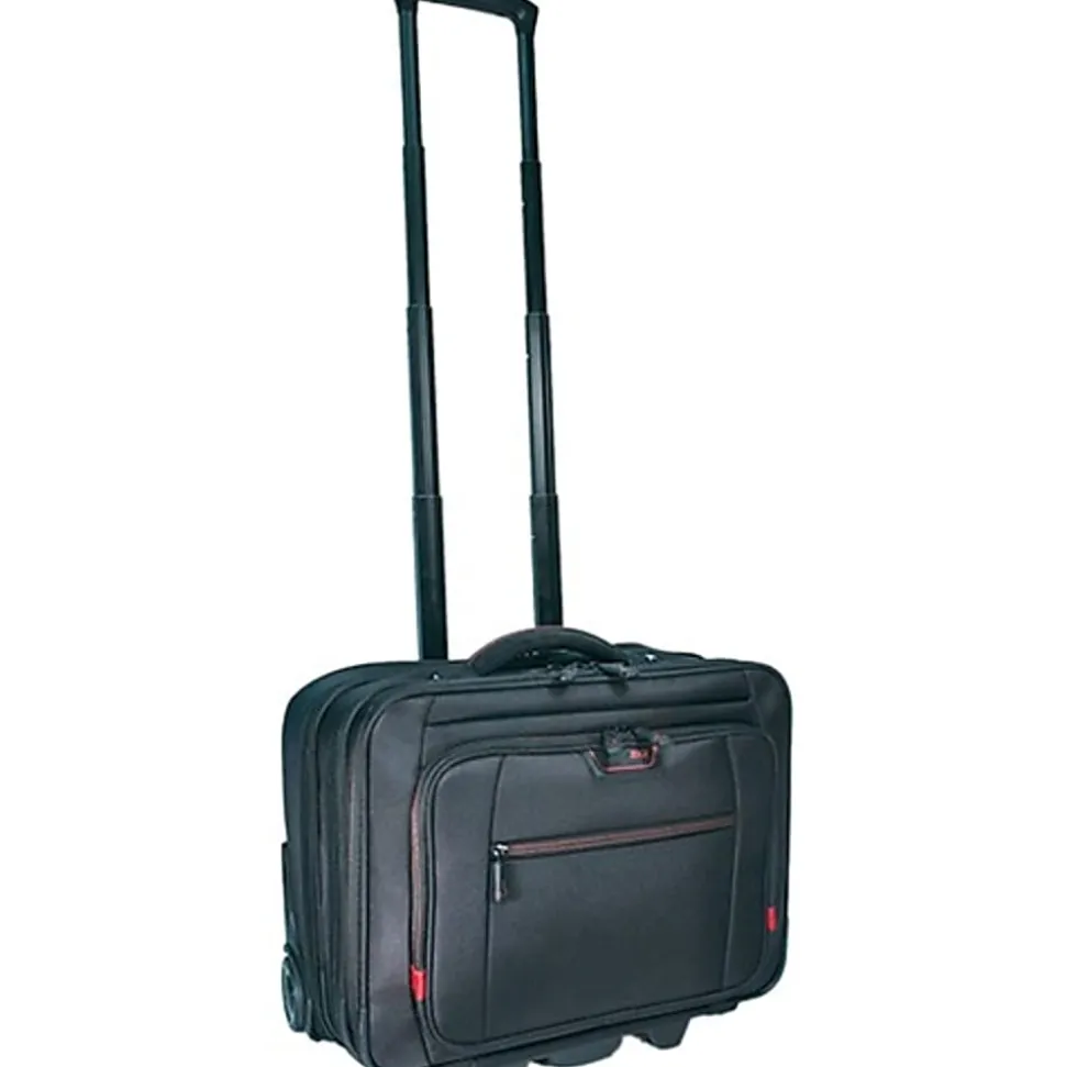 Mobile Edge Travel/Luggage Case for 13" to 17.3" iPhone Notebook - Black, Red - 1680D Ballistic Nylon Body - MEPRC1