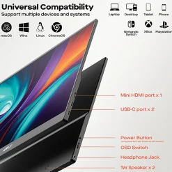 Mobile Pixels Fold 101-1010P01 15.6