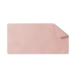 Mobile Pixels PU Leather Desk Mat, Coral Pink
