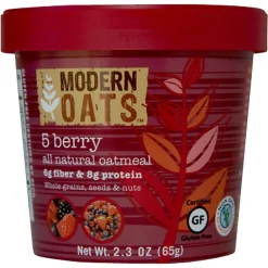 Modern Oats™ Oatmeal Cups, 5-Berry, 2.6 Oz, Pack Of 12