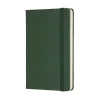 Moleskine Classic Collection Hard Cover Notebook, 3-1/2” x 5-1/2”, 1 Subject, Faint Ruled, 192 Sheets, Myrtle Green