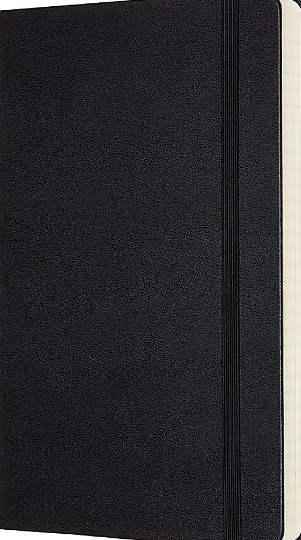 Moleskine Classic Expanded Hard Cover Notebook, 5" x 8-1/4", Ruled, 400 Pages, Black
