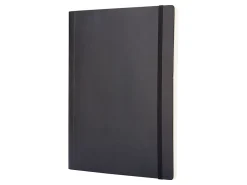 Moleskine Classic Hard Cover Notebook, 5" x 8-1/4", Unruled, 240 Pages, Black