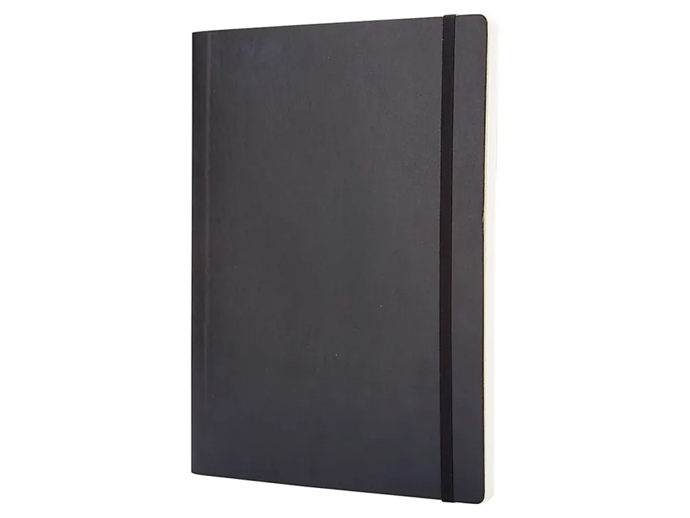 Moleskine Classic Hard Cover Notebook, 5" x 8-1/4", Unruled, 240 Pages, Black