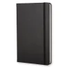 Moleskine Classic Hard Cover Notebook, 5” x 8-1/4”, Ruled, 240 Pages, Black