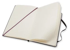 Moleskine Classic Hard Cover Notebook, 5” x 8-1/4”, Ruled, 240 Pages, Black