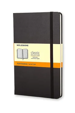 Moleskine Classic Hard Cover Notebook, 3-1/2