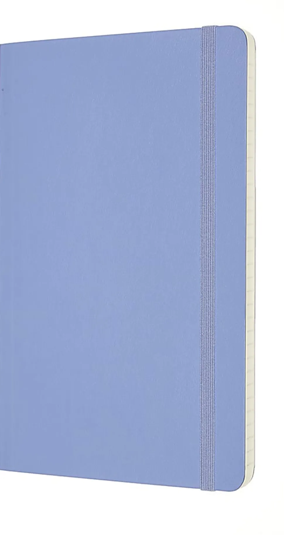Moleskine Classic Notebook, Large, 5" x 8-1/4", Ruled, 192 Pages, Soft Cover, Hydrangea Blue