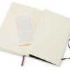 Moleskine Classic Soft Cover Notebook, 3-1/2” x 5-1/2”, Ruled, 192 Pages, Black
