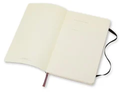 Moleskine Classic Soft Cover Notebook, 3-1/2” x 5-1/2”, Ruled, 192 Pages, Black