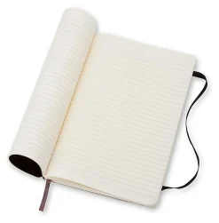 Moleskine Classic Soft Cover Notebook, 3-1/2” x 5-1/2”, Ruled, 192 Pages, Black