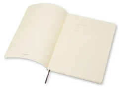 Moleskine Classic Soft Cover Notebook, 7-1/2" x 10", Squared, 192 Pages, Black
