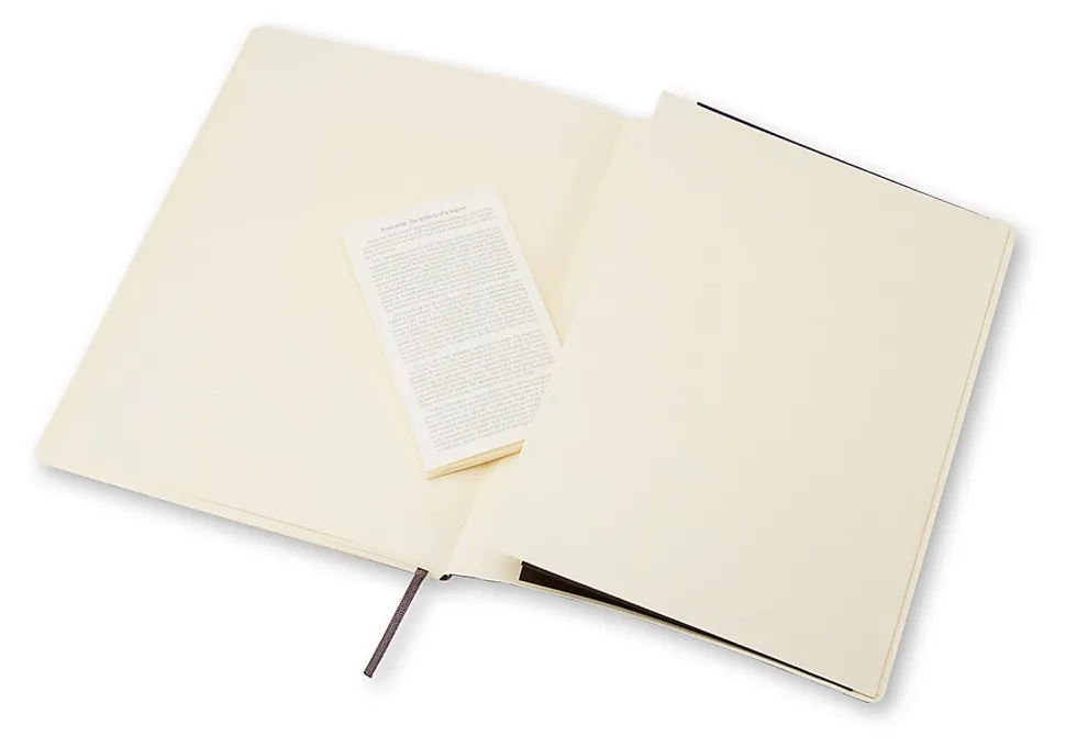 Moleskine Classic Soft Cover Notebook, 7-1/2" x 10", Squared, 192 Pages, Black