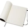 Moleskine Classic Soft Cover Notebook, 7-1/2" x 10", Ruled, 192 Pages, Black