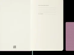 Moleskine Colored Patterned Hard Cover Notebook, 5