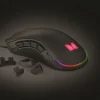 Monster Alpha 9.0 RGB Corded Gaming Mouse, Black, 2MNGM0169B0L2