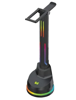 Monster Ambient Dual Headset Stand, Black, 2MNGH0167B0L2