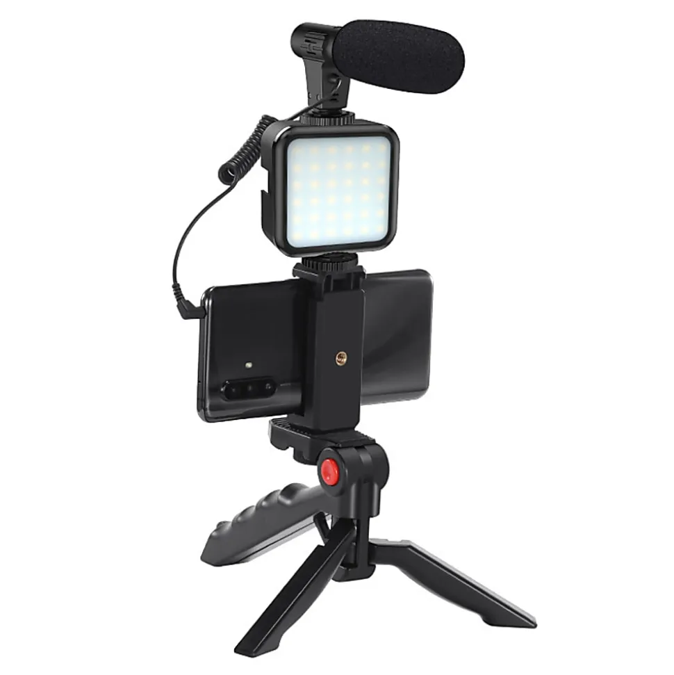 Monster Cable® 3-in-1 Recording Tripod Mount, White, MSV7-1002-MWT