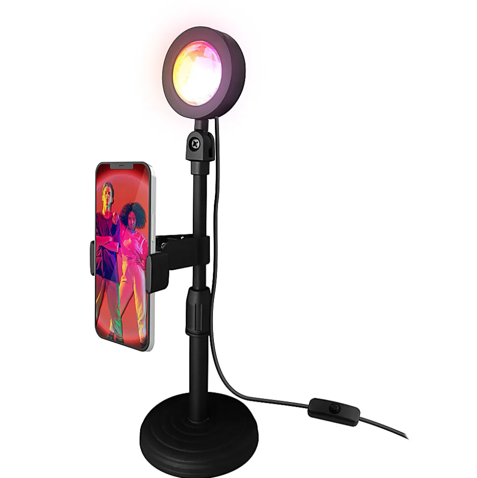 Monster Cable Sunset Lamp With Rotating Phone Mount