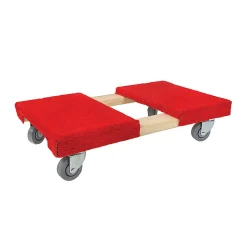 Monster Trucks Wood 4-Wheel Heavy-Duty Dolly, 1,000 Lb