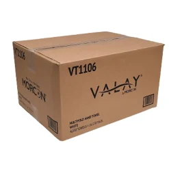 Morcon Tissue Valay® Multi-Fold Towels, 1-Ply, 9.05 x 9.25, White, 250/Pack, 16 Packs/Carton