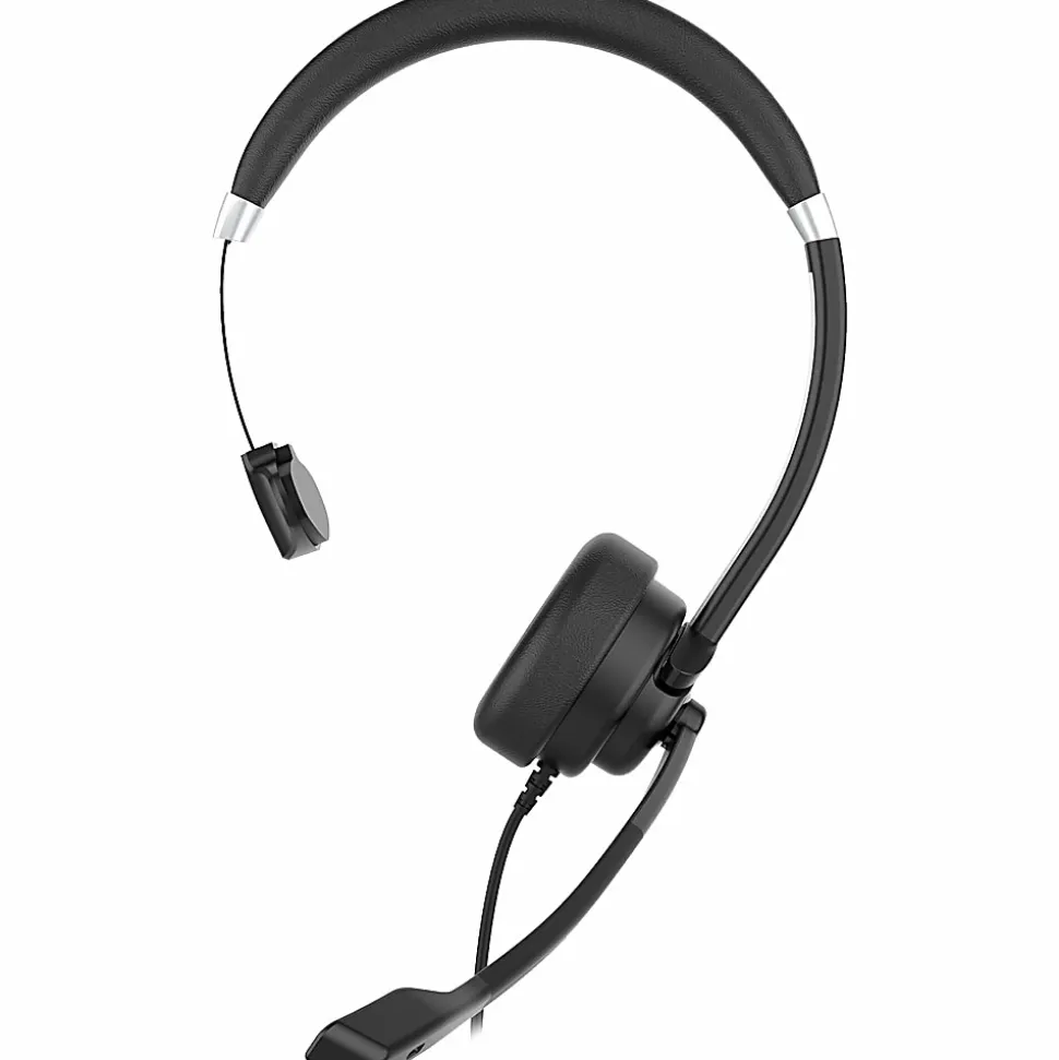 Morpheus 360 Connect USB Mono Headset with Boom Microphone - Noise Cancelling - Reversible Design - Protein Leather Ear Cushion - HS5200MU