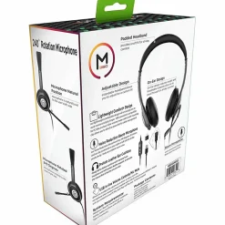 Morpheus 360 Connect USB Stereo Headset with Boom Microphone - Noise Reduction Mic- Protein Leather Ear Cushions - HS5600SU