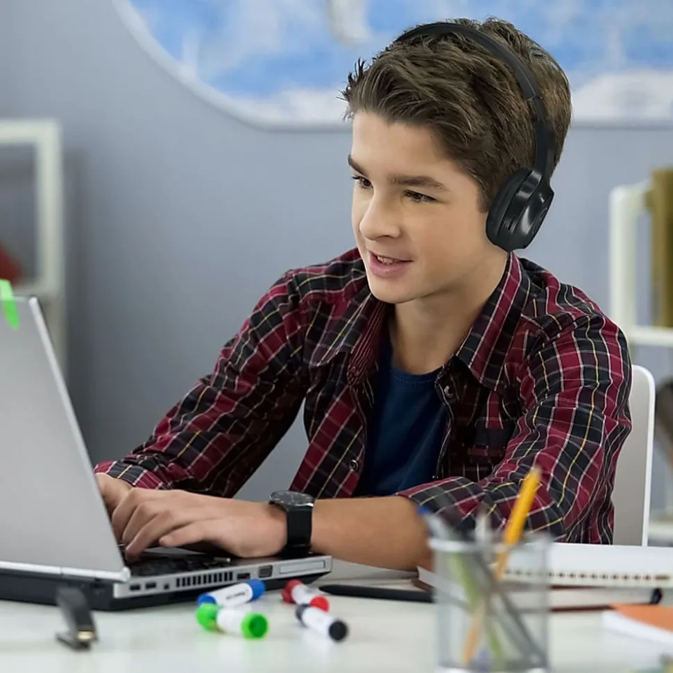 Morpheus 360® SERENITY Wireless Over-the-Ear Headphones, Hi-Fi Stereo, Wireless Headset with Microphone, HP5500B - HP5500B