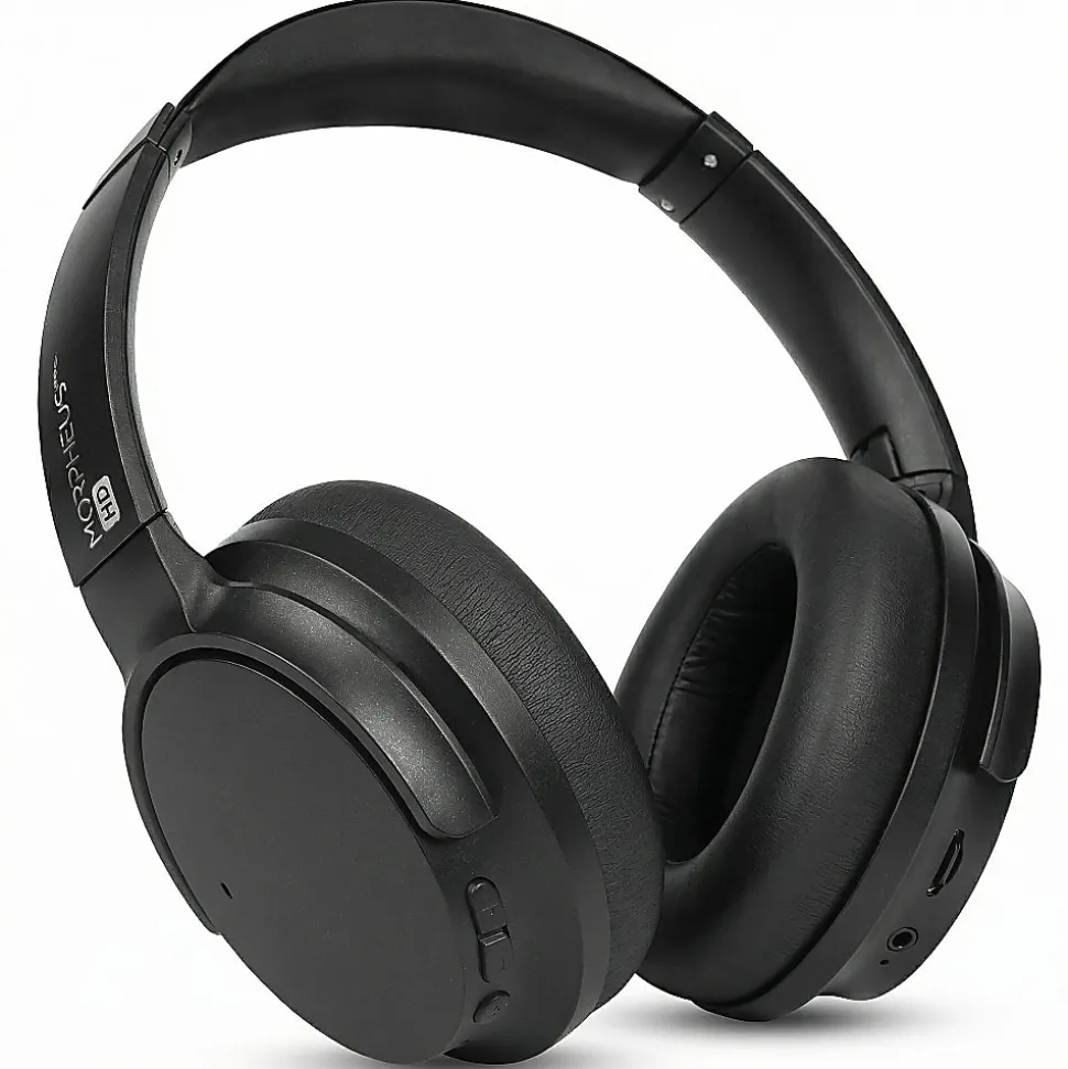 Morpheus 360 Synergy HD Wireless Noise Cancelling Headphones - Bluetooth Headset w Microphone - HP9550HD