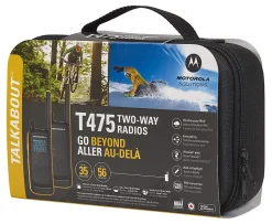 Motorola Solutions TALKABOUT T475 Two-Way Radio 2 Pack